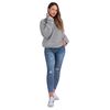 Women's sweatshirt Sherpa Light Grey l