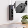 Prelungitor Multipriză 3 prize + 2x USB-A + USB-C JNH024-3B Black