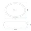 Countertop Basin Rea Mika Light Grey