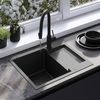 Stainless steel sink Paul Black