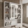 LED-Spiegelschrank Rea Luna 70x80cm