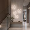 Lámpara de techo colgante LED LHJ127-W Cromo