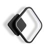Applique a LED LHJ122-W Nero