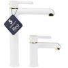 Bathroom faucet Rea MELIA white gold High