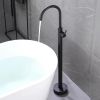 Free-standing faucet Rea Lungo Ortis Black