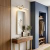 Bad LED-Wandleuchte SWE022-1W 42cm Brush Gold