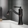 Robinet de salle de bain Rea Vintage Old Black Low