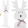 Wooden Christmas Reindeer 35cm 301036