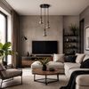 Lampa Wisząca APP1125-3CP Black Gold