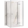 Duschkabine Rea Atlas 80x100 Chrome