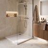 shower tray Rea Belmond White 80x80 Titan