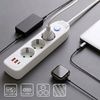Prelungitor Multipriză 3 prize + 2x USB-A + USB-C JNH024-3B White