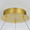 Люстра LED LHJ047-CP 80 cm GOLD