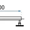 LINEARNI ODVOD Rea Greek PRO MIRROR GOLD 60