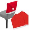 Christmas Chair Covers 2 pcs Santa's Hat