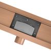 Duschrinne Rea Neox brush copper 70
