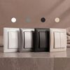 Double Switch OSTE JNH007-W BEIGE