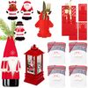 Christmas decorations Table Santas 14 pcs