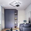 Люстра стельова  LHJ079-C BLACK/WHITE LED