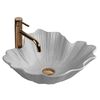 Countertop Basin Rea Flower Grey