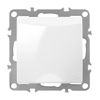 Presa singola con messa a terra e coperchio OSTE JNH005-G White