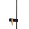 LED SIENINĖ LAMPA APP1439-W LEFT BLACK GOLD