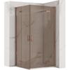 Shower enclosure REA Hugo Double 90x90 Copper Brush