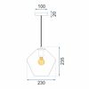 Lamp APP439-1CP Amber