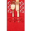 Cutlery Cover Set 4 pcs KF357-4R red