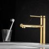 Bathroom faucet REA OVAL GOLD low