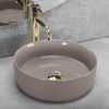 Aufsatzwaschbecken Rea Sami Beige Shiny