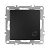 Doorbell Push Button OSTE JNH008-W BLACK