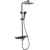 Shower system Rea Bravo Black