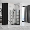 Cabina de dus Rea Concept Black 80x100