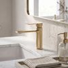 Umyvadlová baterie REA Veneta Brush Gold Nízka