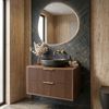 Waschtischunterschrank Rea Mono 80cm Brown