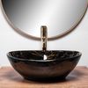 Countertop washbasin REA Sofia Black Marble