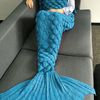 Blanket Mermaid Tail Blue