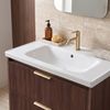 Тумба для ванной с раковиной REA Sherry 80cm Brown Walnut