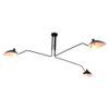 Lampa sufitowa 3 ramienna APP569-3C Czarna