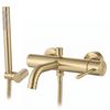 Смеситель для ванны Rea Lungo Diamond Brush Gold