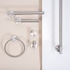 Bathroom hanger 6603 Modern Brush Nickle