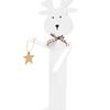 Wooden Christmas Reindeer 35cm 301036