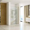 Shower doors Rea Hugo 80 Gold Brush + profil