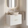 Тумба под раковину Rea Mono 60cm White