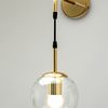 Wandlampe Glas Gold loft APP685-1W