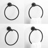 Vannitoa riputusvahendid RING BLACK 332915A MIST 05