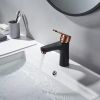 Grifo de baño REA MILD Black Rose-Gold Low