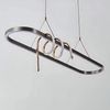 Люстра LED LHJ040-CP 120 cm BLACK