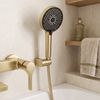 Bath faucet PREMIUM REA Maxim Brush Gold